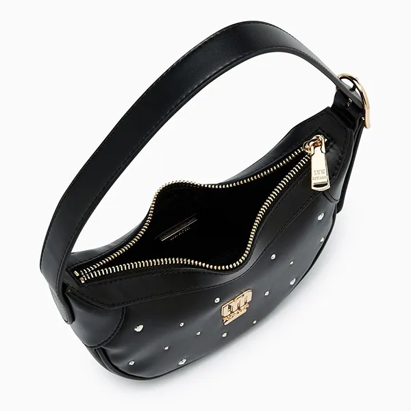 Túi Đeo Vai Nữ Lyn Starlight S Shoulder Bag - Black LL25CBF262 Màu Đen