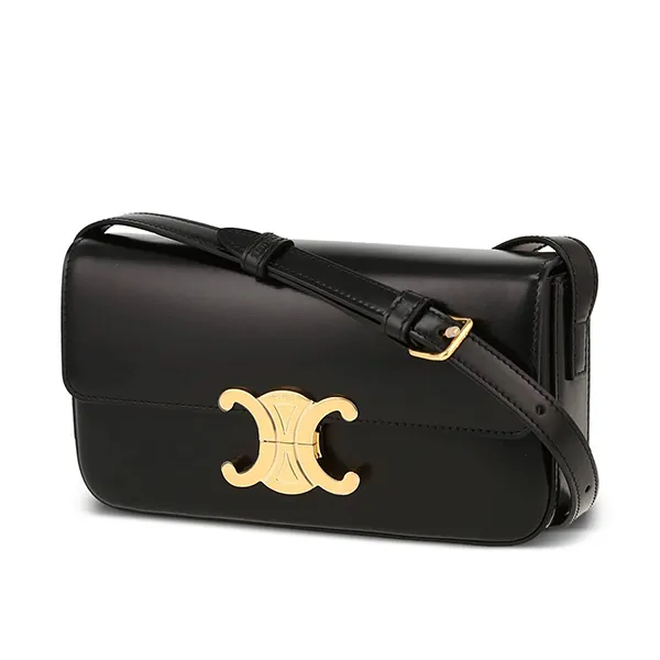 Túi Đeo Vai Nữ Celine Claude Shoulder Bag Màu Đen