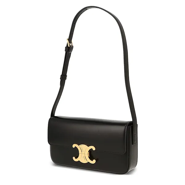 Túi Đeo Vai Nữ Celine Claude Shoulder Bag Màu Đen