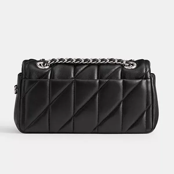 Túi Đeo Vai Nữ Coach Tabby Shoulder Bag 20 With Pillow Quilting Màu Đen