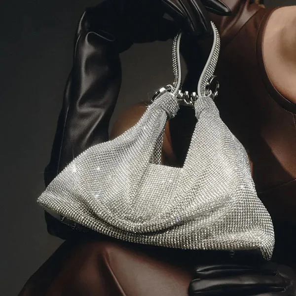Túi Đeo Vai Nữ Giarité Jules Silver Bag Màu Bạc
