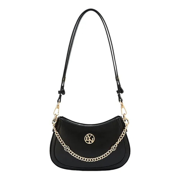 Túi Đeo Vai Nữ Lyn Mona Mini Shoulder Bag - Black LL25CBF035 Màu Đen