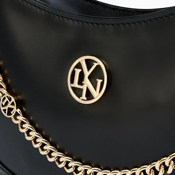 Túi Đeo Vai Nữ Lyn Mona Mini Shoulder Bag - Black LL25CBF035 Màu Đen