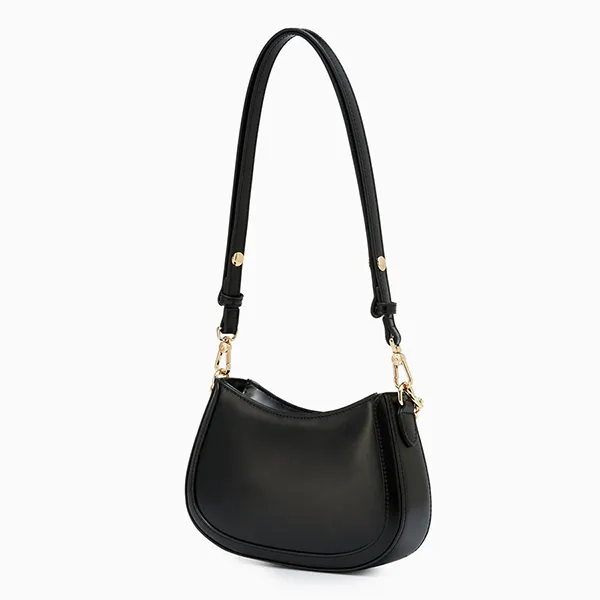 Túi Đeo Vai Nữ Lyn Mona Mini Shoulder Bag - Black LL25CBF035 Màu Đen