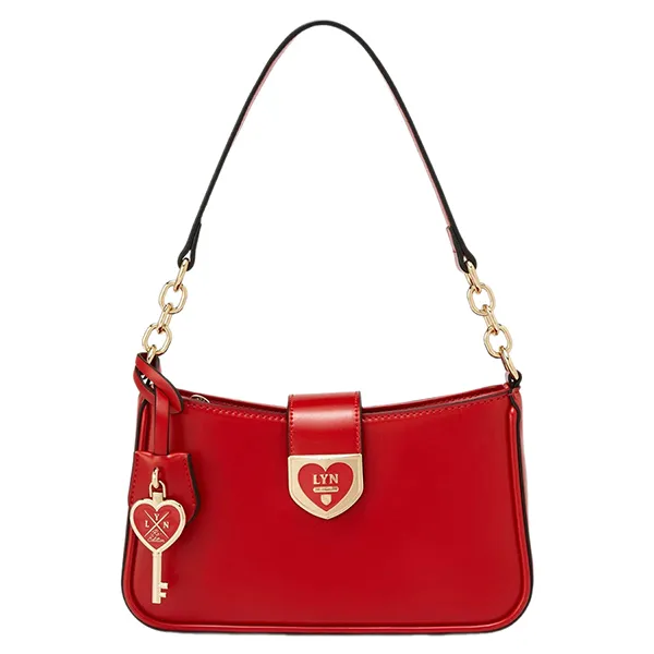 Túi Đeo Vai Nữ Lyn Re-Edit Lovely Ray S Shoulder Bag - Red LL25CBS121 Màu Đỏ
