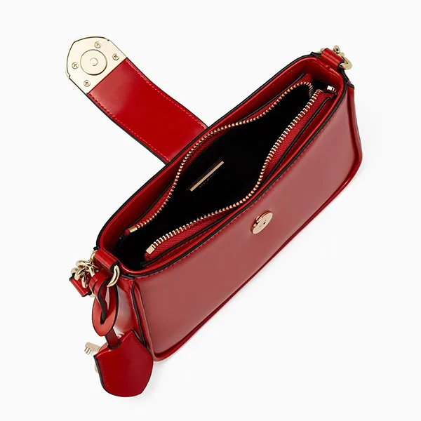 Túi Đeo Vai Nữ Lyn Re-Edit Lovely Ray S Shoulder Bag - Red LL25CBS121 Màu Đỏ