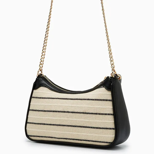 Túi Đeo Vai Nữ Lyn Viktoria S Shoulder Bag - Black LL25CBF208 Màu Đen