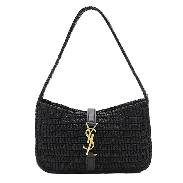 Túi Đeo Vai Nữ Yves Saint Laurent YSL Raffia Mini Màu Đen