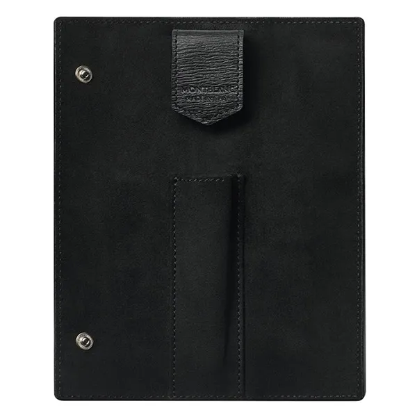 Túi Đựng Bút Montblanc Meisterstuck 4810 1-Pen Pouch Black Leather D 129258 Màu Đen