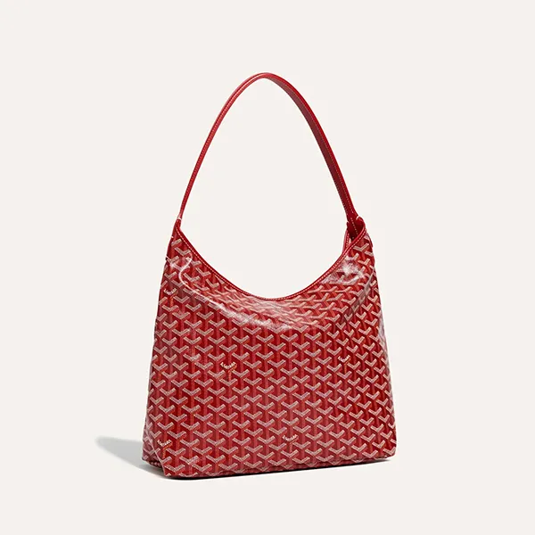 Túi Tote Nữ Goyard Bohème Hobo Bag BOHEMEPMLTY02CL02P Màu Đỏ Họa Tiết