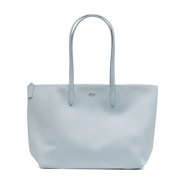 Túi Tote Nữ Lacoste Bag NF1888PO-Q48 Silver/ Tradewinds Màu Xám Xanh