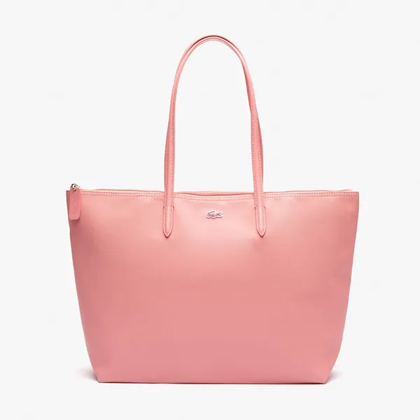 Túi Tote Nữ Lacoste Large L.12.12 Concept NF1888PO-N05 Pink Màu Hồng Đào