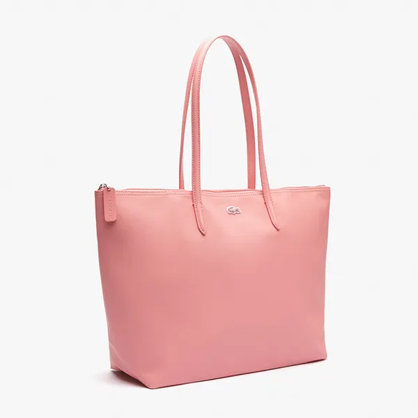 Túi Tote Nữ Lacoste Large L.12.12 Concept NF1888PO-N05 Pink Màu Hồng Đào
