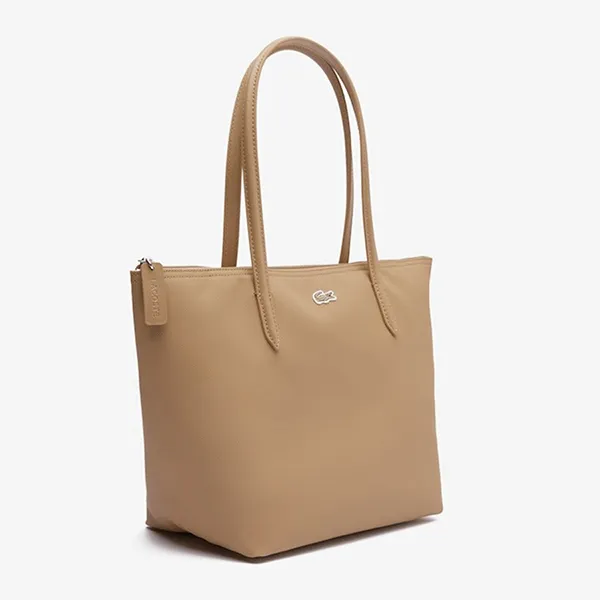 Túi Tote Nữ Lacoste Small L.12.12 Concept NF2037PO C87 Màu Be