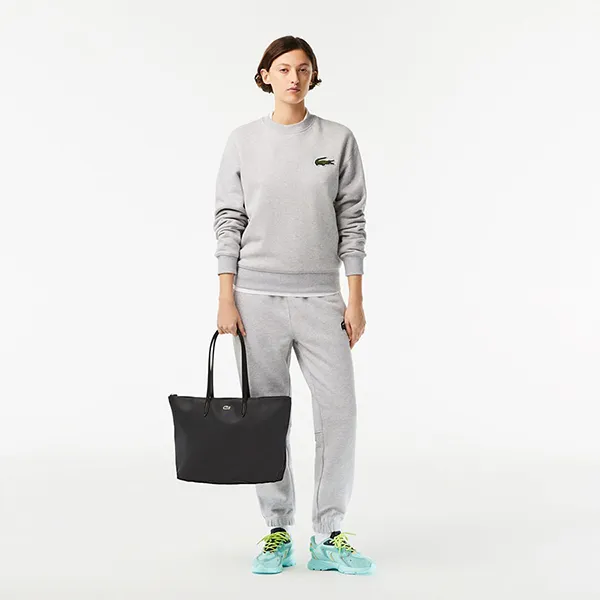 Túi Tote Nữ Lacoste Women's L.12.12 Concept Zip Bag NF1888PO- 000 Black Màu Đen