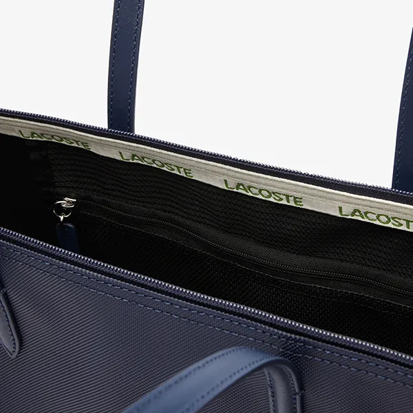 Túi Tote Nữ Lacoste Women's L.12.12 Concept Zip Bag NF1888PO-141 Màu Xanh Navy