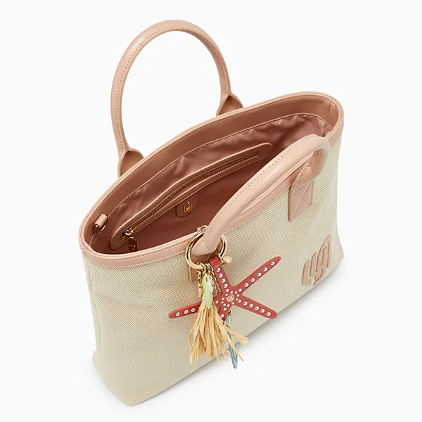 Túi Tote Nữ Lyn Coral Infinite L Tote Bag - Light Beige LL25CBM336 Màu Be Nhạt
