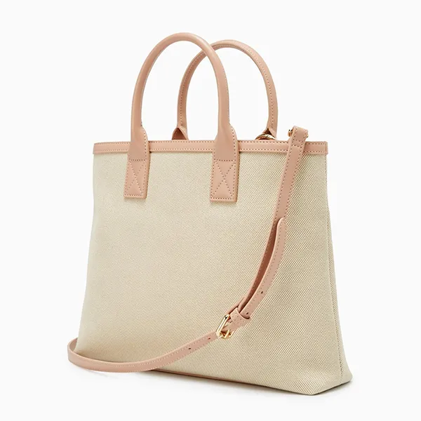 Túi Tote Nữ Lyn Coral Infinite L Tote Bag - Light Beige LL25CBM336 Màu Be Nhạt