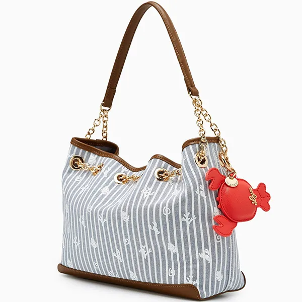 Túi Tote Nữ Lyn Fifi Tote Bag - Dark Blue LL25CBF996 Màu Xanh Đậm