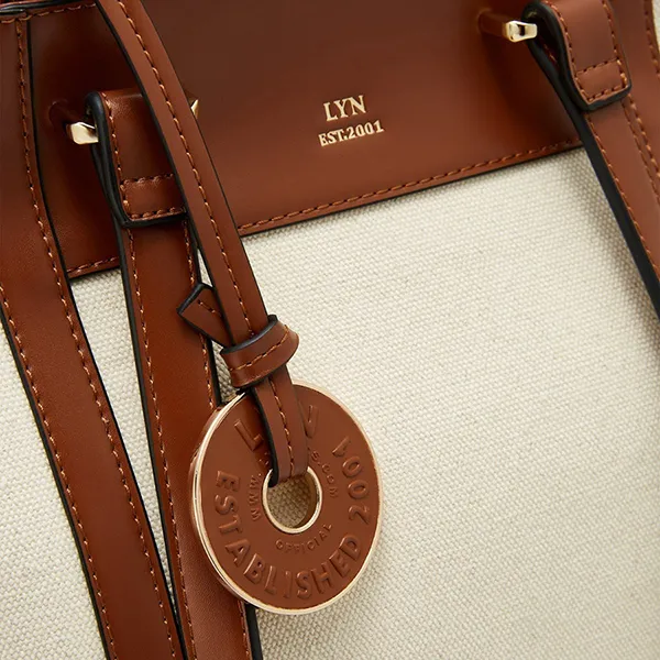 Túi Tote Nữ Lyn Maya L Tote Bag- Light Beige LL25SBF980 Màu Be Nhạt