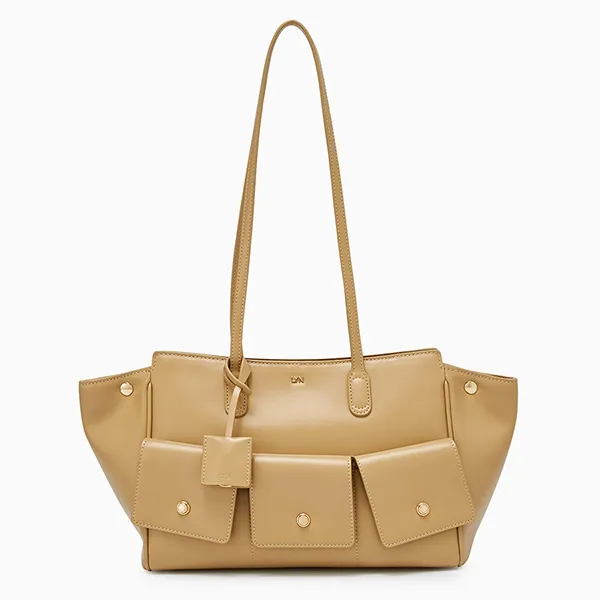 Túi Tote Nữ Lyn Rockcake Tote Bag Beige LL25FBT605 Màu Be