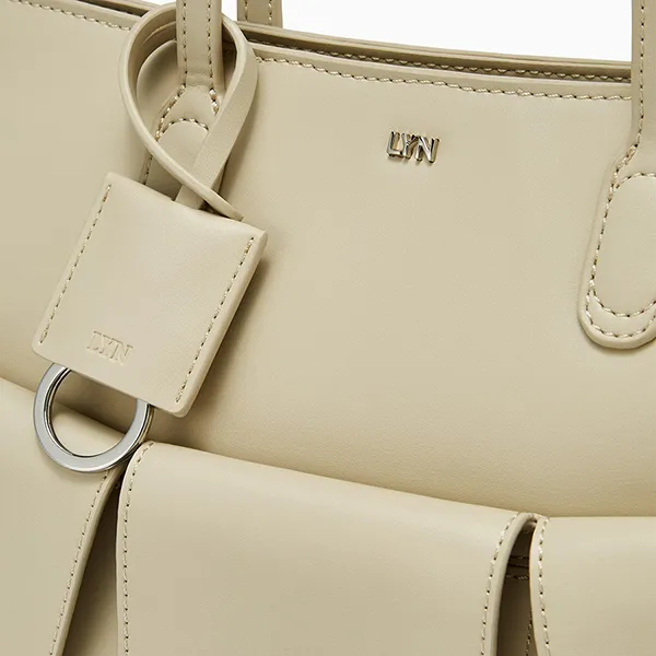 Túi Tote Nữ Lyn Rockcake Tote Bag Light Green LL25FBT605 Màu Xanh Nhạt