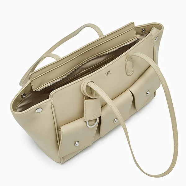 Túi Tote Nữ Lyn Rockcake Tote Bag Light Green LL25FBT605 Màu Xanh Nhạt