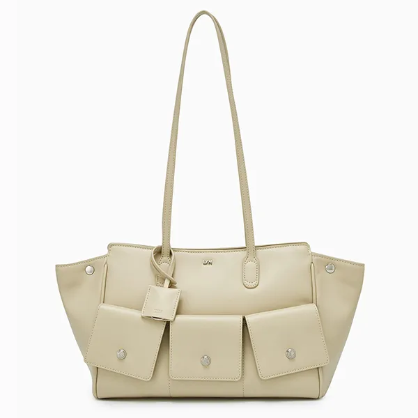 Túi Tote Nữ Lyn Rockcake Tote Bag Light Green LL25FBT605 Màu Xanh Nhạt