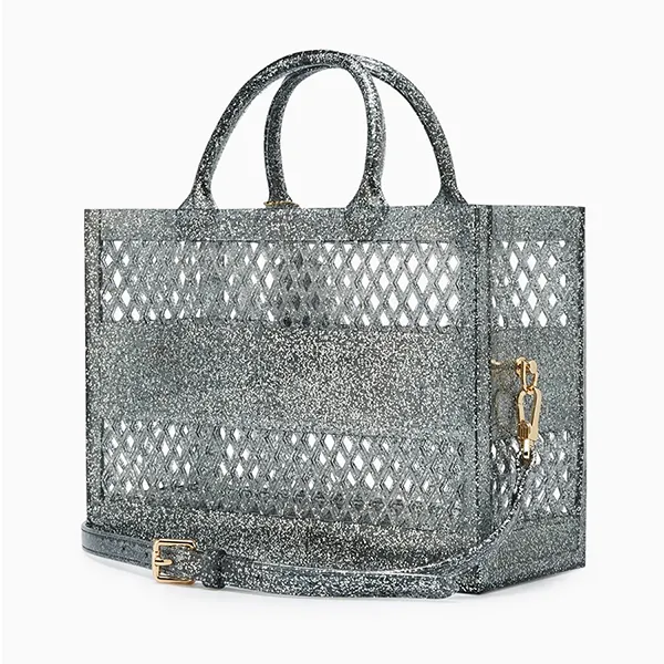 Túi Tote Nữ Lyn Sunny Honey Infintie Tote Bag - Glitter Black LL25CBM338 Màu Đen