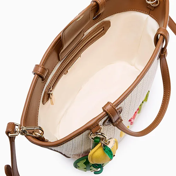 Túi Tote Nữ Lyn Twisty Tote Bag Beige LL25CBF933 Màu Be