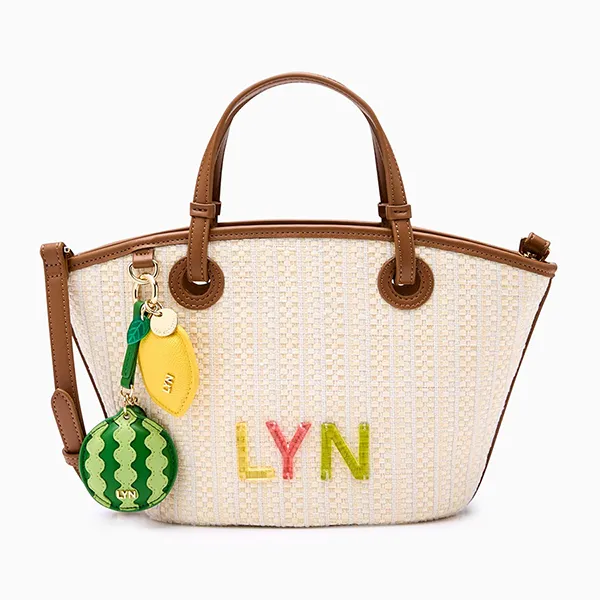 Túi Tote Nữ Lyn Twisty Tote Bag Beige LL25CBF933 Màu Be