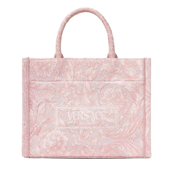Túi Tote Nữ Versace Barocco Athena Small Tote Bag Màu Hồng