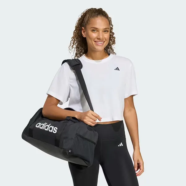 Túi Trống Adidas Duffel Linear S Cỡ Nhỏ JE7187 Màu Đen