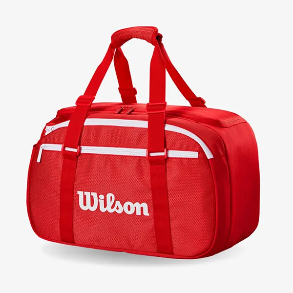 Túi Túi Đựng Vợt Tennis Wilson Super Tour Red Small Duffel 2025 Red WR8037001001 Màu Đỏ