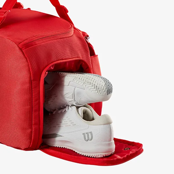 Túi Túi Đựng Vợt Tennis Wilson Super Tour Red Small Duffel 2025 Red WR8037001001 Màu Đỏ