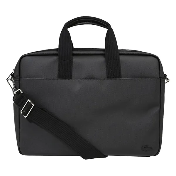 Túi Xách Đựng Laptop Lacoste Mallette Black LA254H005-Q11 Màu Đen