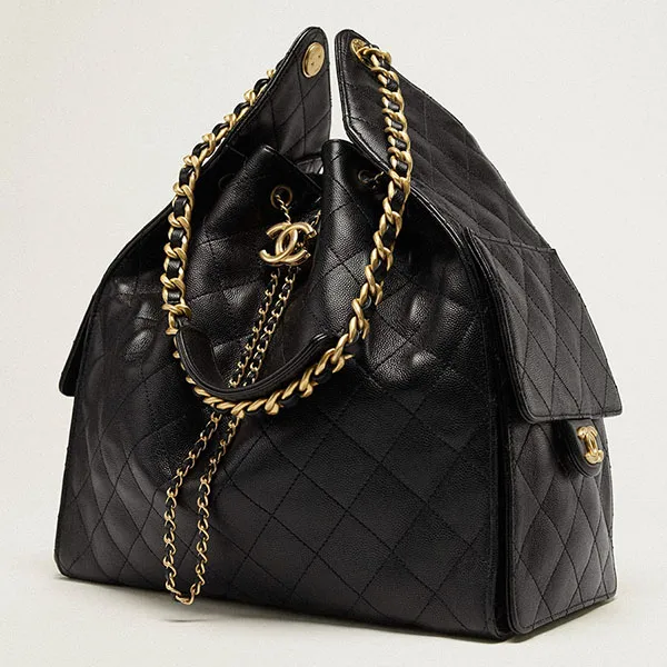 Túi Xách Tay Nữ Chanel 25 Medium Handbag AS5311B2030494305 Màu Đen