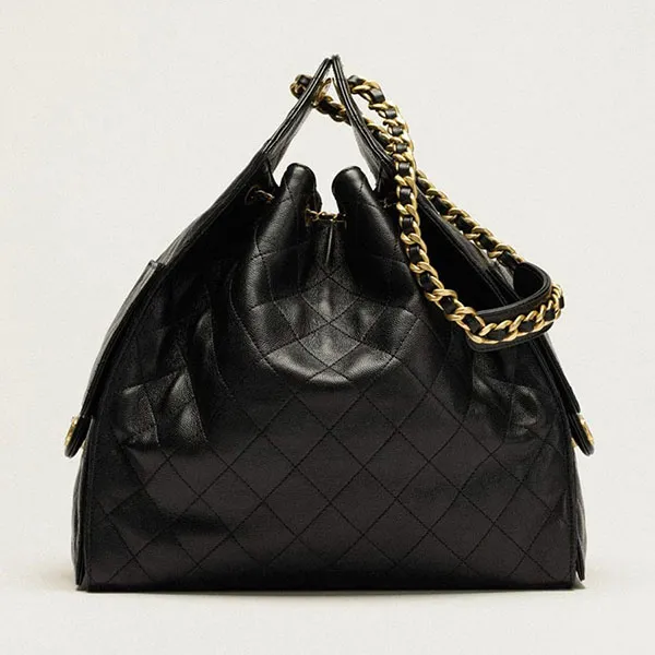 Túi Xách Tay Nữ Chanel 25 Medium Handbag AS5311B2030494305 Màu Đen