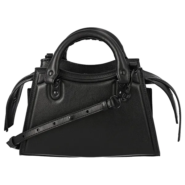 Túi Xách Tay Nữ Balenciaga Neo Classic Mini Top Handle Bag Màu Đen