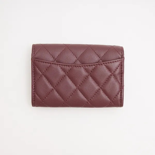 Ví Nữ Chanel O-Porte Cartes Màu Đỏ