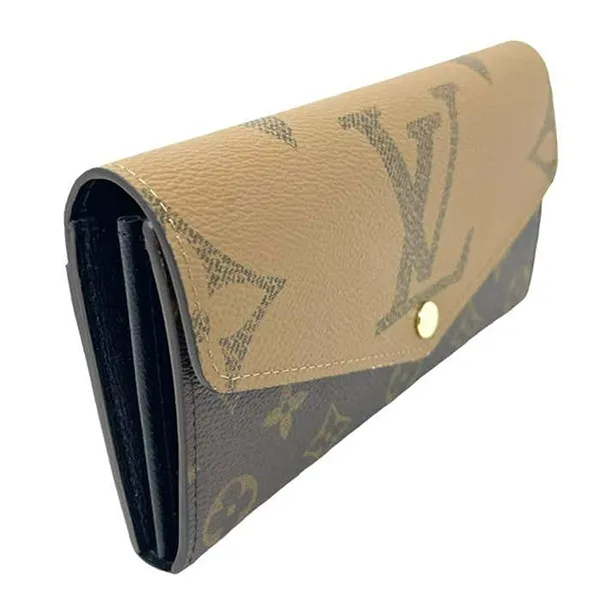 Ví Nữ Louis Vuitton LV In Canvas With Reverse Monogram M80726 Màu Nâu