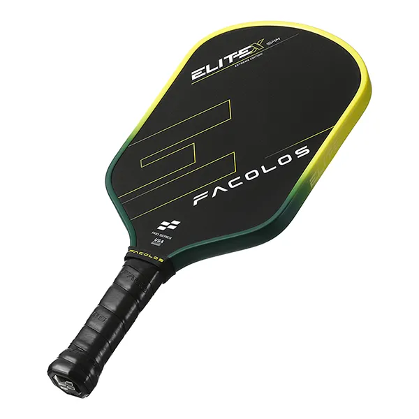 Vợt Pickleball Facolos Elite X Series 16mm Màu Vàng Đen