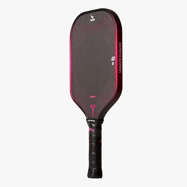 Vợt Pickleball Kamito Gamma 16mm KMVPK251021 Màu Hồng Đen
