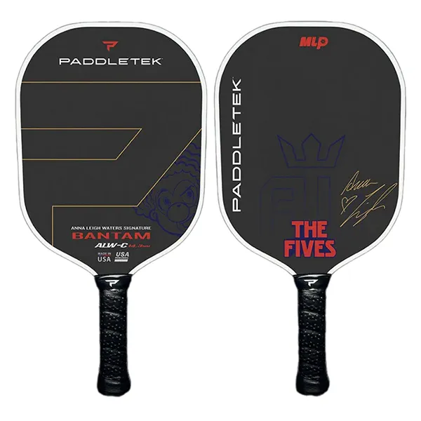 Vợt Pickleball Paddletek Bantam ALW-C MLP Anna Leigh Waters New Jersey 5S Limited Edition Màu Đen