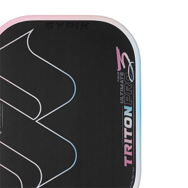Vợt Pickleball Sypik Triton Pro 3 Ultimate Gen 3 Màu Hồng Đen