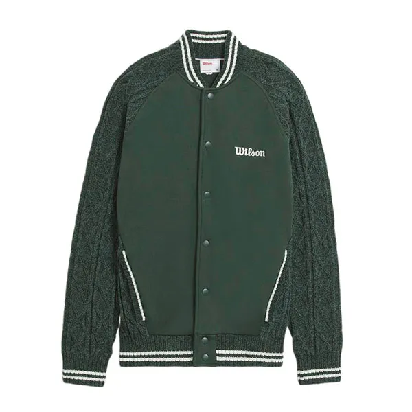 Áo Bomber Nam Wilson Bomber Hudson - Sycamores Màu Xanh Lá (Form Âu) Size M