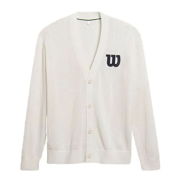 Áo Cardigan Nam Wilson Essex WM00475431GYCXS Màu Trắng Size XS