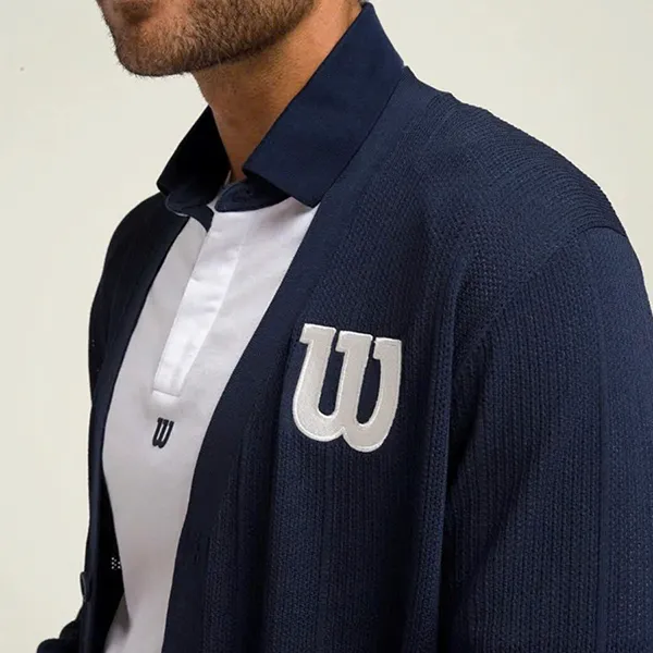 Áo Cardigan Nam Wilson WM00475431DBCXS Màu Xanh Navy Size XS