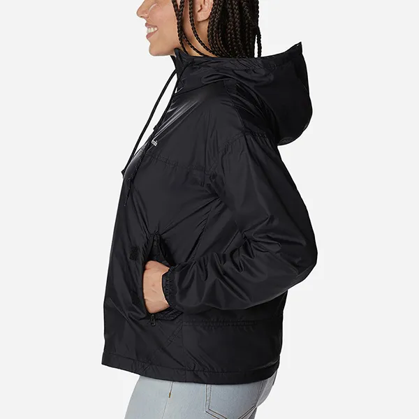 Áo Khoác Nữ Columbia Flash Challenger™ Lined Windbreaker 1989481010 Màu Đen Size L