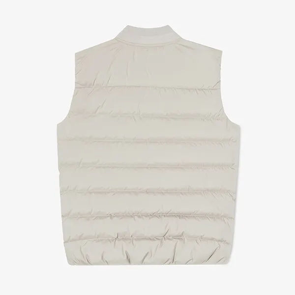 Áo Khoác Gile Nam Lacoste Sport BJ982E-53N Màu Be Nhạt